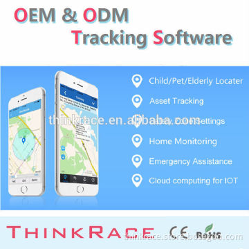 7X24 vehicle tracking web based gps tracking software /gps tracking system/gps tracker by Thinkrace